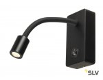 SLV 146700 PIPOFLEX Wandleuchte, schwarz, 4W, 3000K