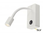 SLV 146701 PIPOFLEX Wandleuchte, mattweiss, 4W LED, 3000K