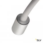SLV 146704 PIPOFLEX Wandleuchte, silbergrau, 4W LED, 3000K