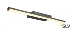 SLV 146800 Spiegelleuchte, 3000K, schwarz