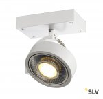 SLV 147301 KALU 1 QPAR Deckenleuchte, mattweiss, ES111, max. 75W