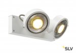 SLV 147311 KALU 2 QPAR Deckenleuchte, mattweiss, ES111, max. 2x75W