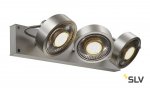 SLV 147326 KALU 3 QPAR Deckenleuchte, alu-geb?rstet, ES111, max. 3x75W