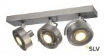SLV 147326 KALU 3 QPAR Deckenleuchte, alu-geb?rstet, ES111, max. 3x75W