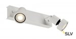 SLV 147371 PURI 2 Deckenleuchte, matt- weiss, 2xGU10, max. 2x50W, mit Decoring