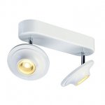 SLV 147801 LEFA 2 ¤ светильник накладной с 2-мя COB LED по 5Вт (12.9Вт), 3000K, 600lm, белый