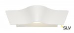 SLV 147821 WAVE WALL Wandleuchte, weiss, 2x4,5W LED, 3000K