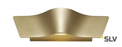 SLV 147823 WAVE WALL Wandleuchte, messing, 2x4,5W LED, 3000K