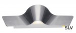SLV 147846 WAVE WALL Wandleuchte, alu poliert, 2x9W LED, 3000K