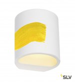 SLV 148016 PLASTRA Wandleuchte, GL 104 ROUND, weisser Gips, G9, max. 42W