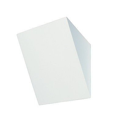 SLV 148017 PLASTRA Wandleuchte, GL 105 TORCH, weisser Gips, E14, max. 11W