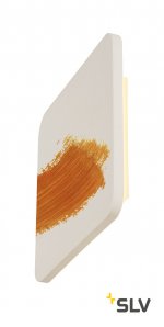 SLV 148019 PLASTRA SQUARE Wandleuchte, eckig, weisser Gips, 48 LED, 3000K