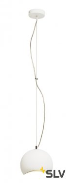 SLV 148040 PLASTRA Pendelleuchte, PD-1, weisser Gips, GX53, max. 9W