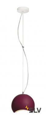 SLV 148040 PLASTRA Pendelleuchte, PD-1, weisser Gips, GX53, max. 9W