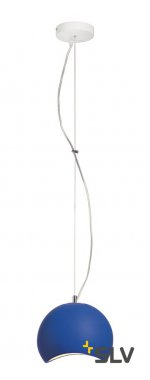 SLV 148040 PLASTRA Pendelleuchte, PD-1, weisser Gips, GX53, max. 9W