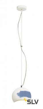 SLV 148040 PLASTRA Pendelleuchte, PD-1, weisser Gips, GX53, max. 9W
