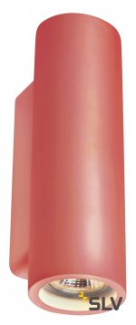 SLV 148060 PLASTRA Wandleuchte, Gips, rund, 2xGU10