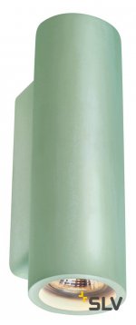 SLV 148060 PLASTRA Wandleuchte, Gips, rund, 2xGU10