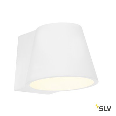 SLV 148061 PLASTER CONE SMOOTH, weiss, GX53