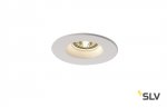 SLV 148070 PLASTRA Downlight, GU10, rund, weisser Gips
