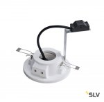 SLV 148070 PLASTRA Downlight, GU10, rund, weisser Gips