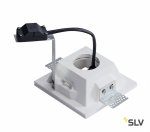 SLV 148071 PLASTRA Downlight, GU10, eckig weisser Gips