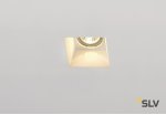 SLV 148071 PLASTRA Downlight, GU10, eckig weisser Gips