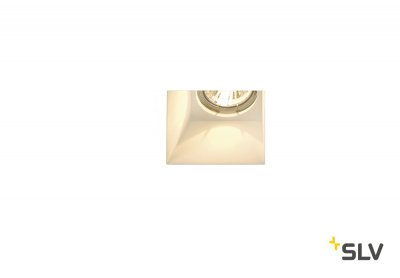 SLV 148071 PLASTRA Downlight, GU10, eckig weisser Gips