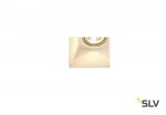 SLV 148071 PLASTRA Downlight, GU10, eckig weisser Gips