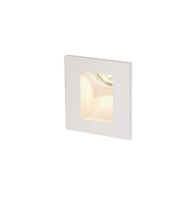 SLV 148072 PLASTRA Downlight, GU10, in- direkt, eckig, weisser Gips