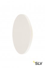 148091 SLV PLASTRA CIRCLE LED светильник накладной с LED 7.4Вт, 3000К, 400лм, белый гипс