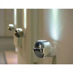 149030 SLV LIGHT EYE 150 BALL светильник настенный для лампы ES111 75Вт макс., черный / кольцо хром