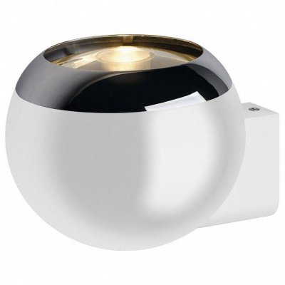 149032 SLV LIGHT EYE 150 BALL светильник настенный для лампы ES111 75Вт макс., белый / кольцо хром
