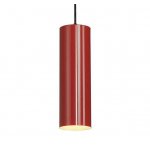 SLV 149386 ENOLA Pendelleuchte, rund, rot, E27, max. 60W