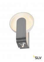SLV 149431 Mod. 86 LED, Wandleuchte, weiss/ silber, mit LEDSPOT