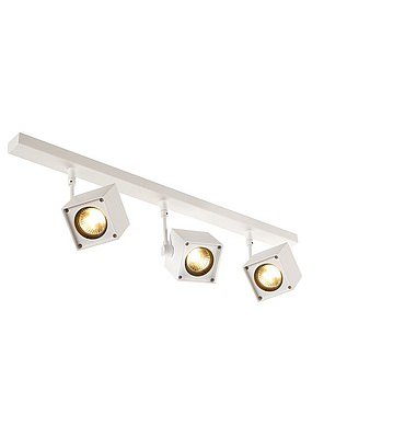 SLV 151181 ALTRA DICE 3 Deckenleuchte, eckig, weiss, 3xGU10, max. 3x50W SLV 151181 ALTRA DICE 3 Deckenleuchte, eckig, weiss, 3xGU10, max. 3x50W