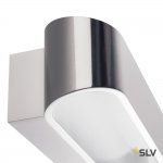 SLV 151275 ASSO LED 300 Wandleuchte, oval, alu brushed, 2x5W, 3000K
