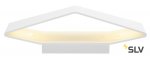 SLV 151741 BIG CARISO LED Wandleuchte 2, weiss, 2x 9W LED, 3000K