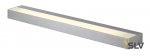 SLV 151786 SEDO LED 14 Wandleuchte, eckig alu-brushed, Glas satiniert