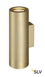 SLV 151803 ENOLA_B UP/DOWN Wandleuchte, messing, 2xGU10, max. 50W