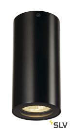 SLV 151810 ENOLA_B Deckenleuchte, CL-1, mattschwarz, GU10, max. 35W