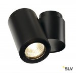 SLV 151820 ENOLA_B SPOT single, Wand- Deckenleuchte, mattschwarz, GU10, max. 50W