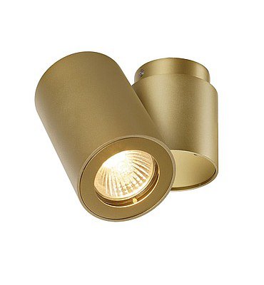 SLV 151823 ENOLA_B SPOT single, Wand- Deckenleuchte,messing, GU10, max. 50W