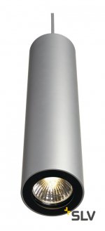 SLV 151854 ENOLA_B Pendelleuchte, PD-1, silbergrau/schwarz, GU10, max. 50W