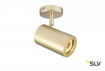 SLV 152013 ENOLA_B Wand- und Decken- leuchte single, messing, GU10, max. 50W