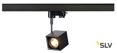 SLV 152320 ALTRA DICE Spot, eckig, schwarz, GU10, max. 50W, inkl. 3P.-Adapter