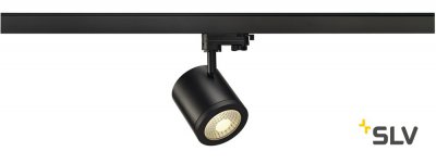 SLV 152420 ENOLA_C 9 Spot, rund, schwarz, 9W, 3000K, 35°, inkl. 3P.-Adapter