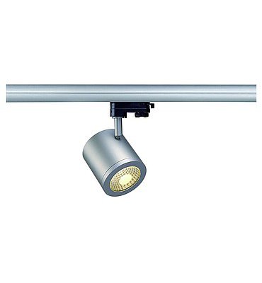 SLV 152424 ENOLA_C 9 Spot, rund, silbergrau, 9W, 3000K, 35°, inkl. 3P.-Adapter