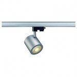 SLV 152434 ENOLA_C 9 Spot, rund, silbergrau, 9W, 3000K, 55°, inkl. 3P.-Adapter