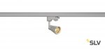 SLV 152644 MINI Q-TECH inkl. 3P.-Adapter, silber, 1x GU10, max. 50W
